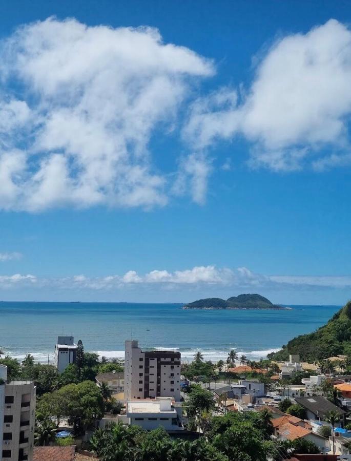 Recanto Verde-Apto Na Praia Do Tombo Guarujá Buitenkant foto